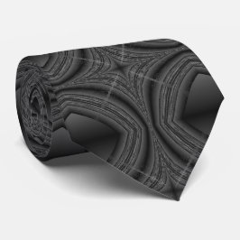 Grått abstrakt diamant slips
