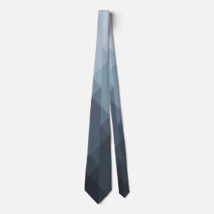 Grått Abstrakt Neck Tie Slips