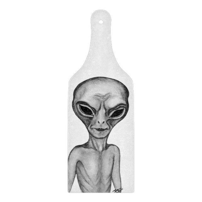Grått Alien (Framsidan)
