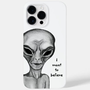 Grått Alien, jag vill tro