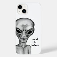 Grått Alien, jag vill tro