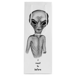 Grått Alien, jag vill tro