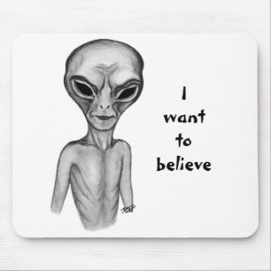 Grått Alien, jag vill tro Musmatta