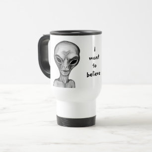 Grått Alien, jag vill tro Resemugg