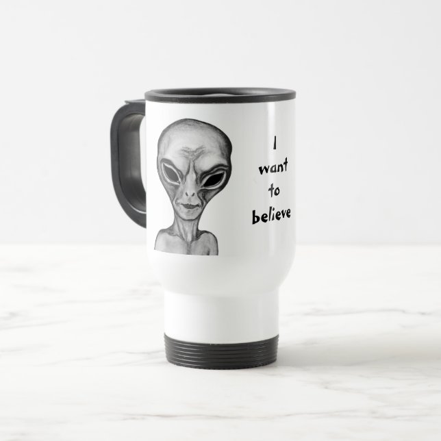 Grått Alien, jag vill tro Resemugg (Framsida vänster)