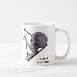 Grått Alien, sanningen finns där ute Kaffemugg
