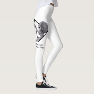 Grått Alien, sanningen finns där ute Leggings