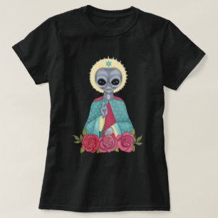 Grått Alien T Shirt