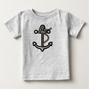 Grått Anchor Tröja