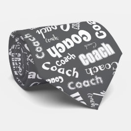 Grått and White Personlig Coach Gift Namn Art Slips