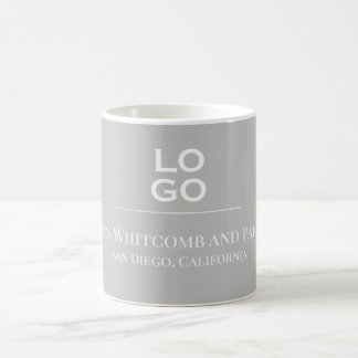 Grått Anpassningsbar Business eller Company Logoty Kaffemugg