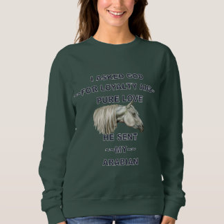 Grått Arabian Horse T Shirt