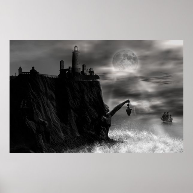 grått autumm poster (Framsidan)