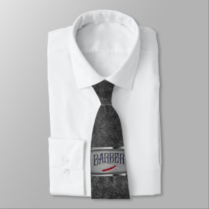 Grått av barber slips