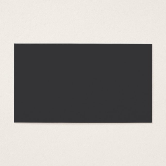 Grått av kol visitkort (Framsidan)