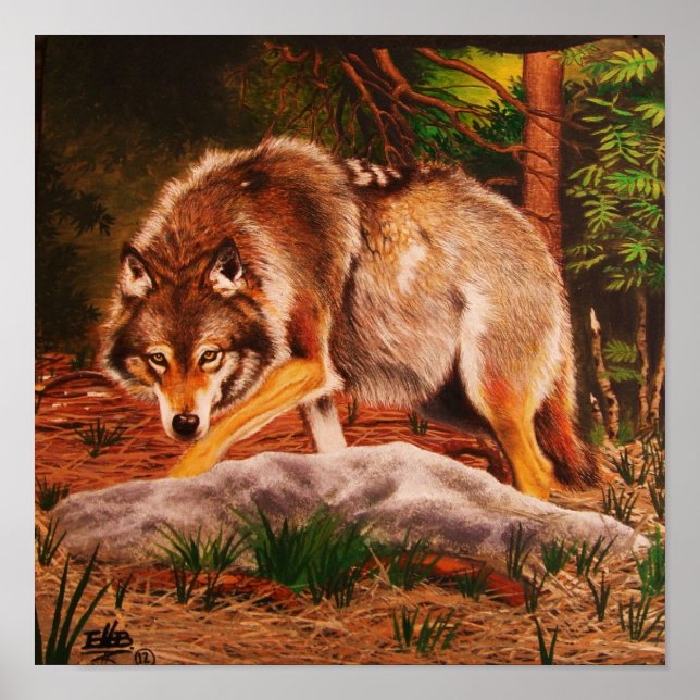 Grått-avsiktlighet Poster (Framsidan)