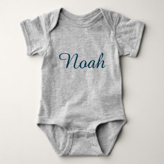 Grått Baby Bodydress T-shirt