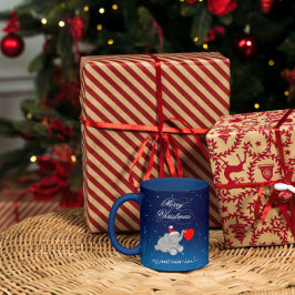 Grått Baby Elephant Kaffemugg