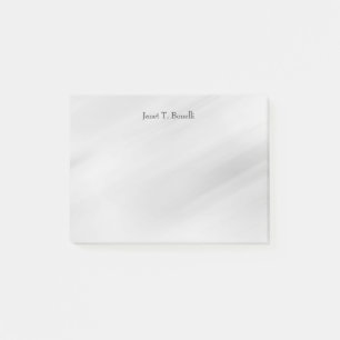 Grått Bakgrund Elegant Enkel Professionell Enkel Post-it Block