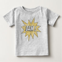 Grått BAM! Tee
