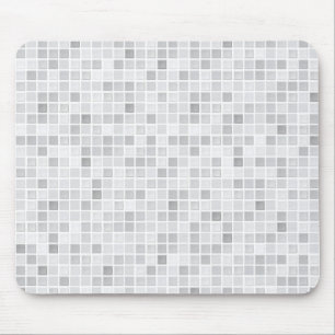 Grått belägger med tegel mönster musmatta
