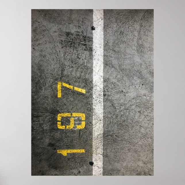 Grått-betong golv med 197 tryck (Framsidan)