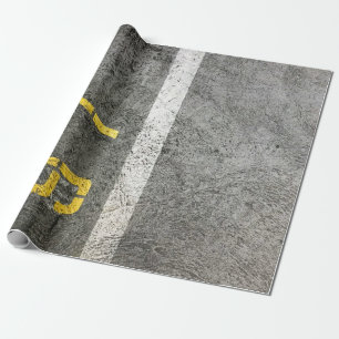 Grått-betong golv med 197 tryck presentpapper