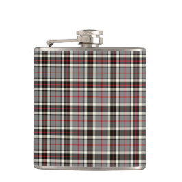 Grått, Black and Red Thompson Klan Formal Tartan Fickplunta