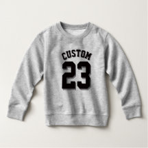 Grått & Black Småbarn | Sports Jersey