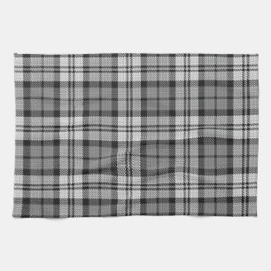 Grått Blackwatch Tartan Play Design Kökshandduk