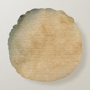 grått-blått bakgrundsvattenfärg 7 rund kudde