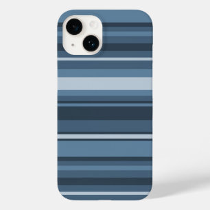 Grått-blått rand Fodral-Mate iphone case