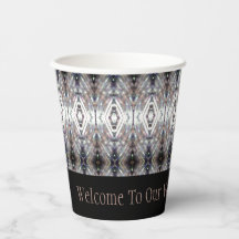 Grått Blue och Black