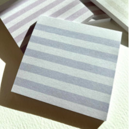Grått Blue Pastel Rand Post-it Notes