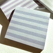 Grått Blue Pastel Rand Post-it Notes