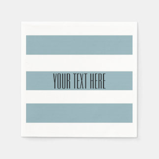 Grått Blue Rand Pappersservett