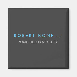 Grått Blue-Trendig Magnet