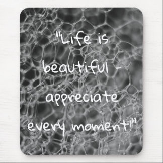 Grått Bubbeldesign Musmatta