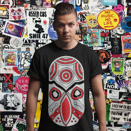 Grått Bull Tribe T Shirt