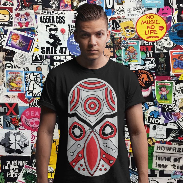 Grått Bull Tribe T Shirt (Skapare uppladdad)