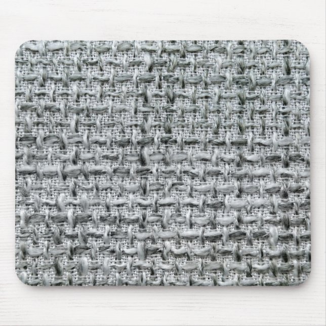 Grått Burlap Musmatta (Framsidan)