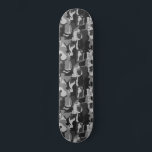 Grått Camouflage Cats Mönster Grått Kattunge Camo Mini Skateboard Bräda 18,5 Cm<br><div class="desc">Cat Lovers skateboard. Grått kamouflage mönster med söta,  roliga och coola katter och kattungar. Besök Jenns Doodle World om du vill ha ännu fler produkter med den ursprungliga kattdesignen och fler matade gåvor.</div>