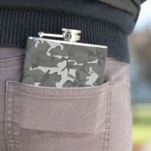 Grått Camouflage Mönster, Militära Mönster, armén Fickplunta