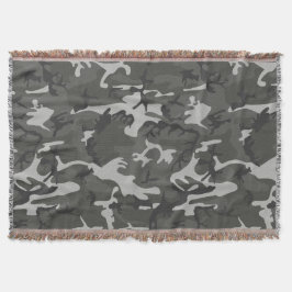 Grått Camouflage Mönster, Militära Mönster, armén Filt