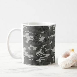 Grått Camouflage Mönster, Militära Mönster, armén Kaffemugg