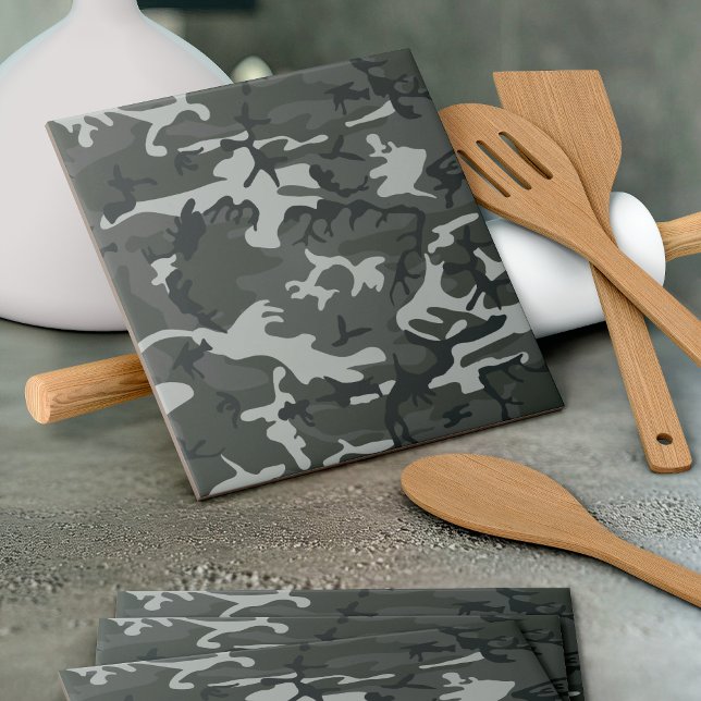 Grått Camouflage Mönster, Militära Mönster, armén Kakelplatta (Skapare uppladdad)