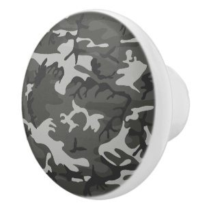 Grått Camouflage Mönster, Militära Mönster, armén Knopp