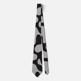 grått camouflage mönster slips