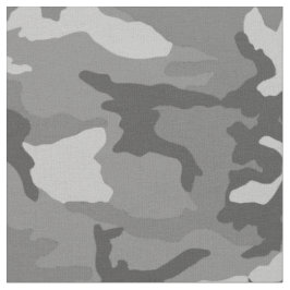 Grått Camouflage Mountain/Snö/Grått Camo Fabric Tyg