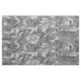 Grått Camouflage Mountain/Snö/Grått Camo Fabric Tyg